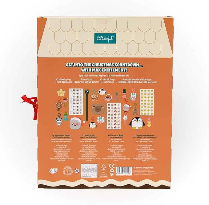 Calendario dell'Avvento di Mr. Wonderful