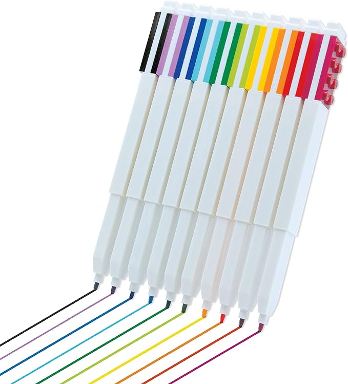 Lego: 10 pennarelli LEGO® in colori assortiti