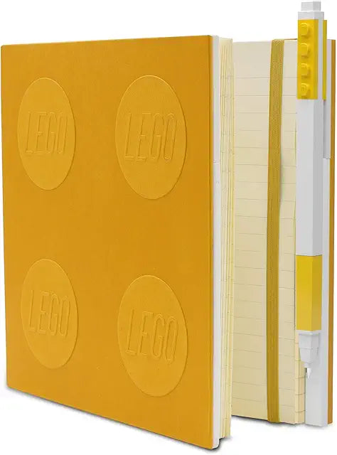 Lego: Quaderno con chiusura e penna gel