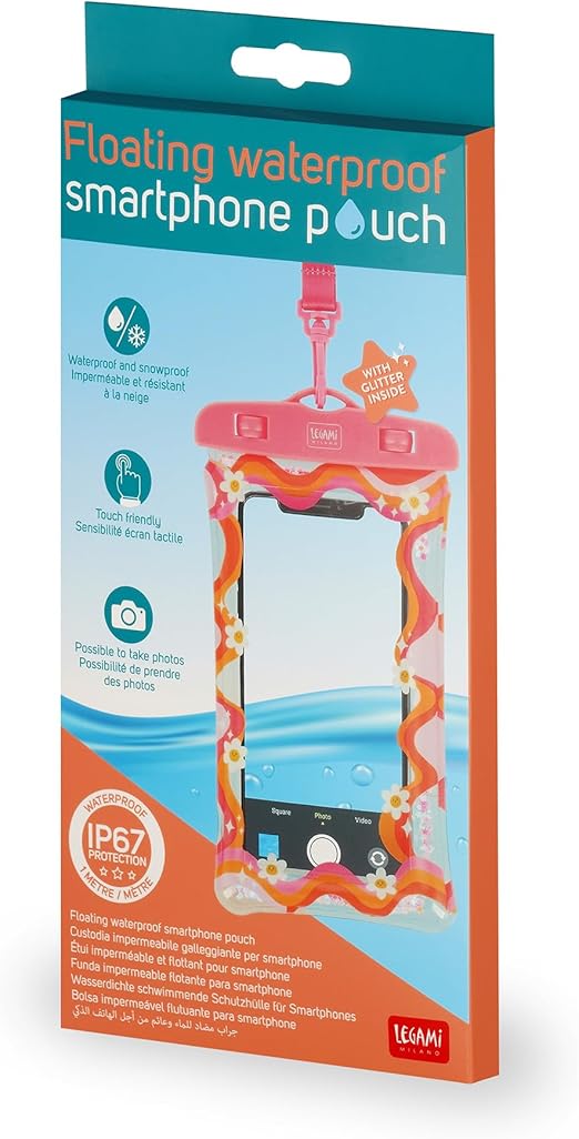 Custodia Impermeabile Galleggiante Smartphone Legami – Daisy IP67