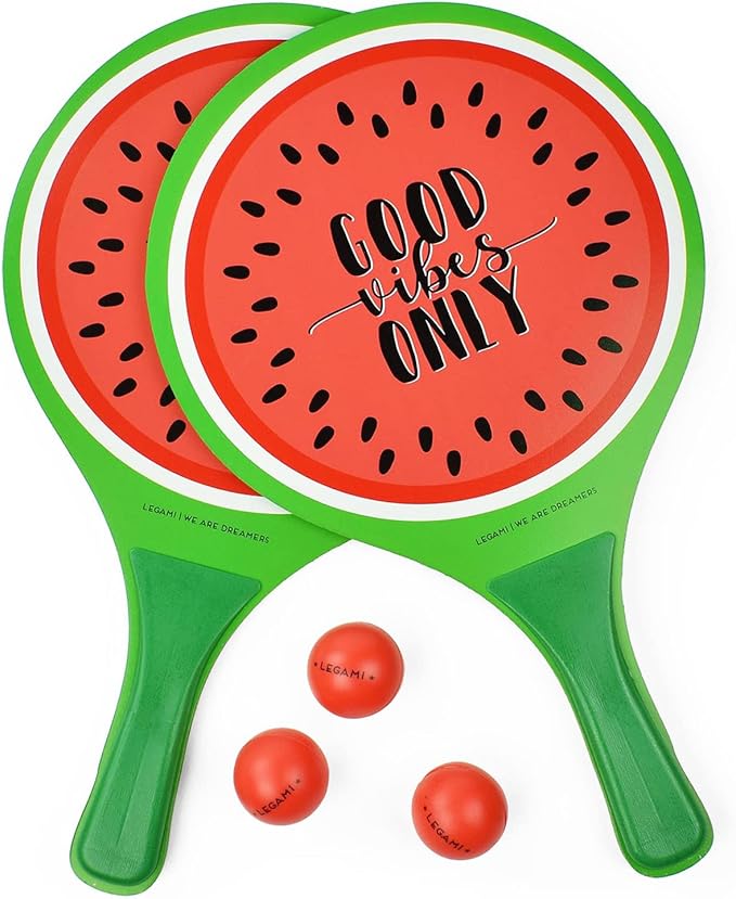 Set Racchette da Spiaggia Legami – Watermelon Beach Rackets