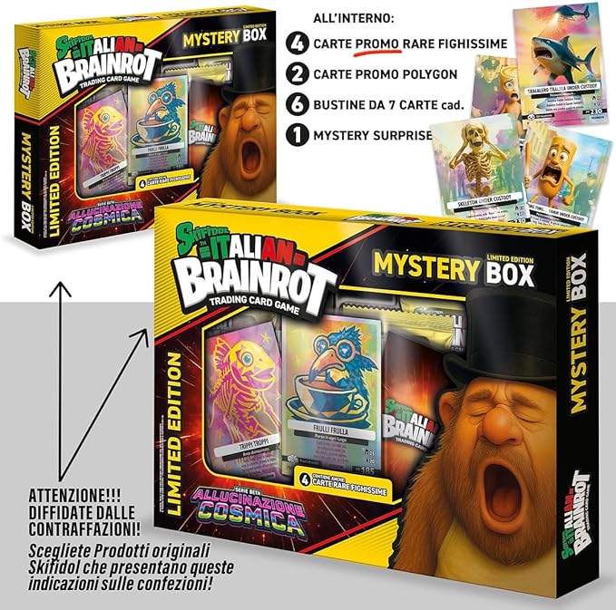 Skifidol Italian Brainrot Allucinazione Cosmica Mistery Box