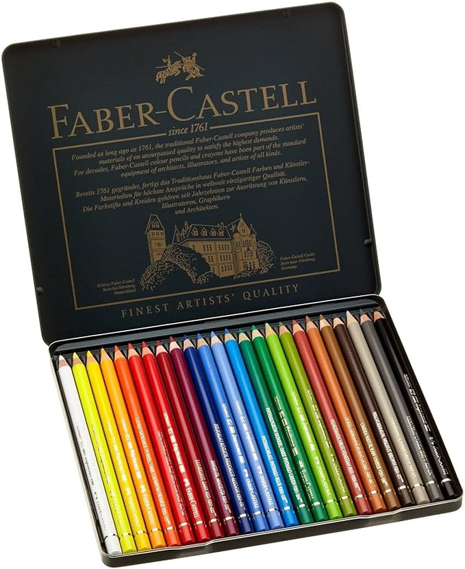 Faber Castell: Set 24 matite colorate Polychromos