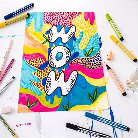 Stabilo: PEN 68 Max pennarello premium con punta a scalpello