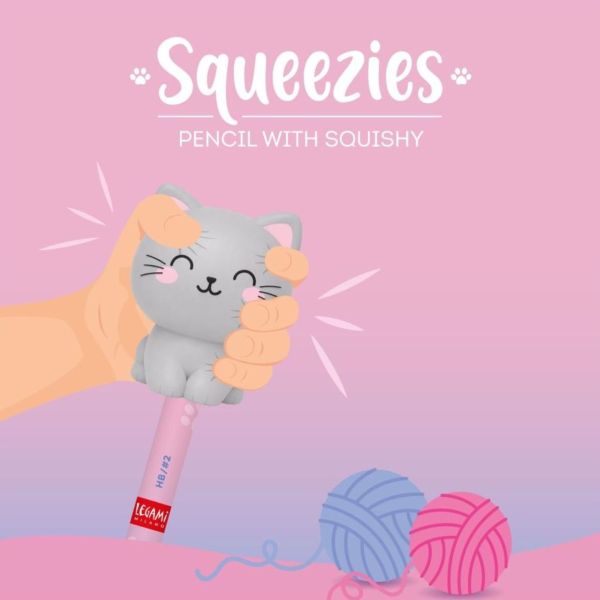 Matita con Squishy Gattino – Legami Squeezies