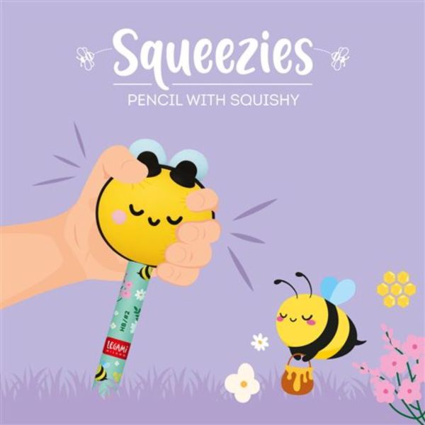 Matita con Squishy Ape (Bee) – Legami Squeezies