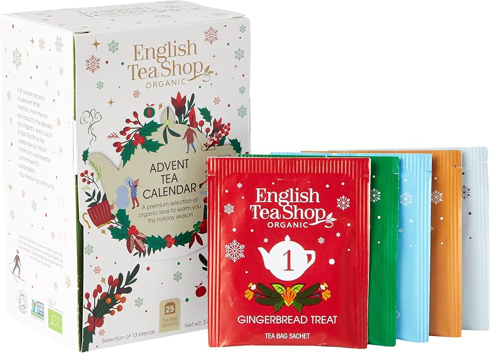 Calendario dell'Avvento English Tea Shop (Pocket White)