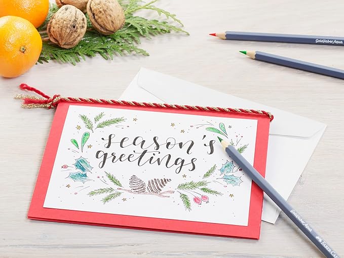 Faber Castell: Set 12 Matite Colorate Acquerellabili Goldfaber Aqua