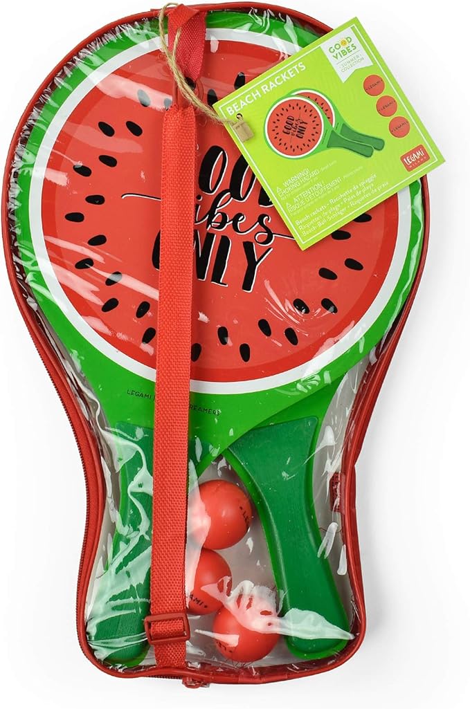 Set Racchette da Spiaggia Legami – Watermelon Beach Rackets