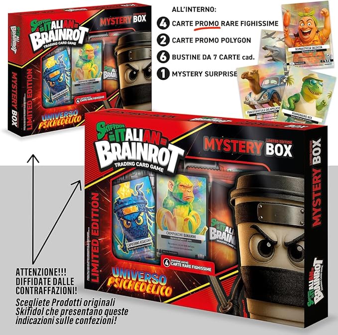 Skifidol Italian Brainrot Mystery Box Universo Psichedelico