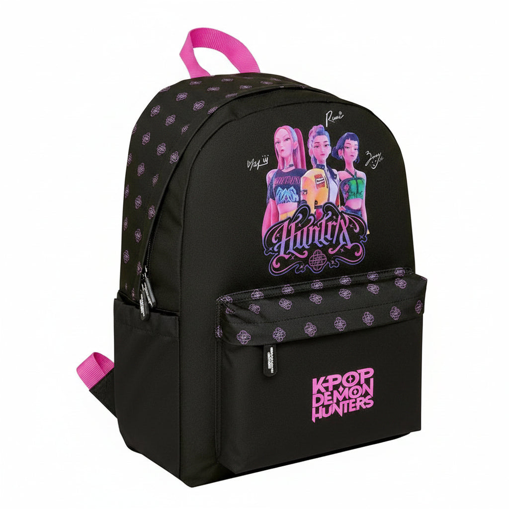 Zaino Laptop K-Pop Black Demon Hunters 14,1" – 31x13x43 cm