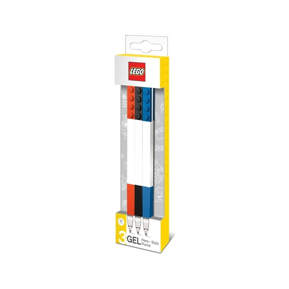 Lego: Set 3 penne gel LEGO®