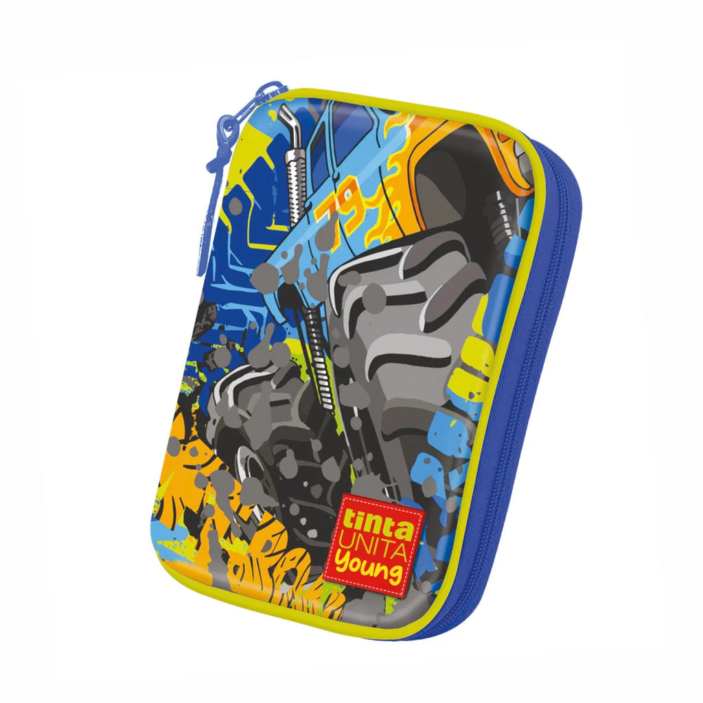 Astuccio One Time 1 Zip 3 Piani Tinta Unita Young Monster Truck | + Buono Mirabilandia