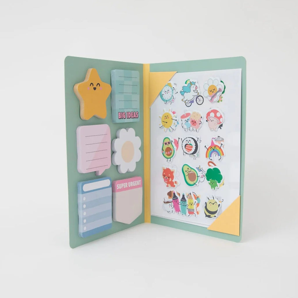 Mr. Wonderfull: Quaderno con adesivi e post-it super cool