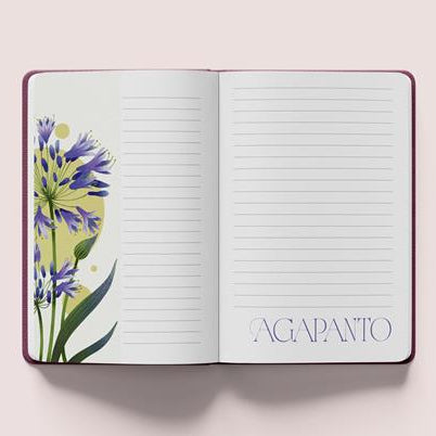 White Star - Notebook Vivida Fiori Magici 14,5×21 cm