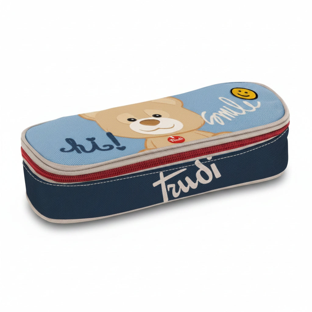Astuccio Ovale Trudi – Orso o Coniglio, 21x12x5 cm
