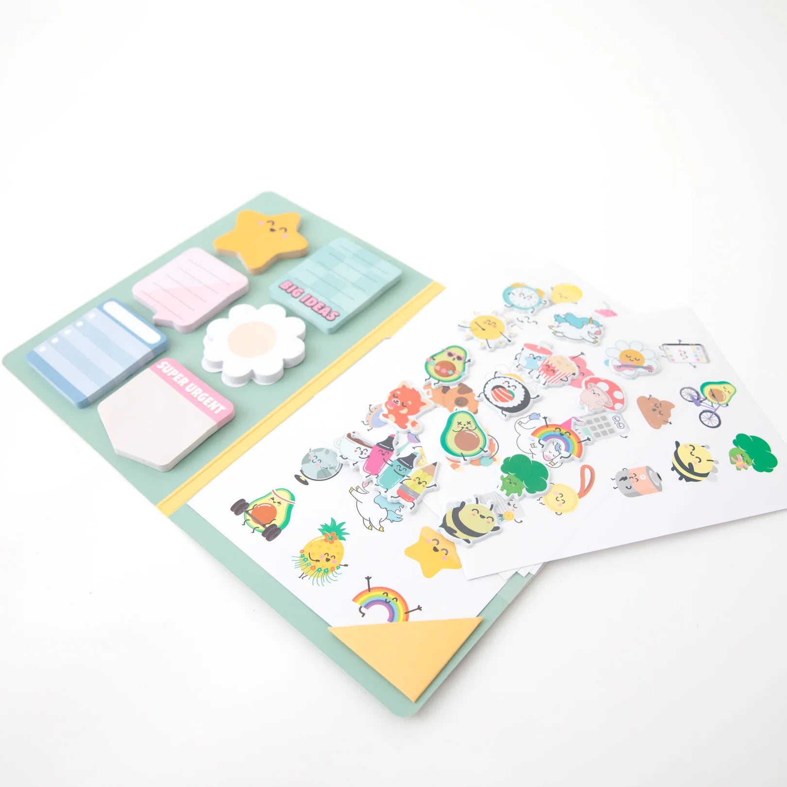 Mr. Wonderfull: Quaderno con adesivi e post-it super cool