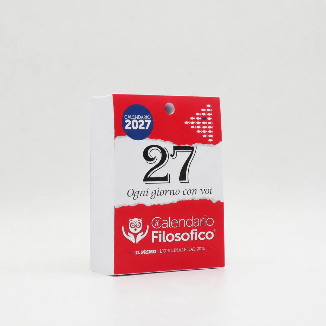 Calendario Filosofico 2027 – Solo Inserto A6 (10×14 cm)