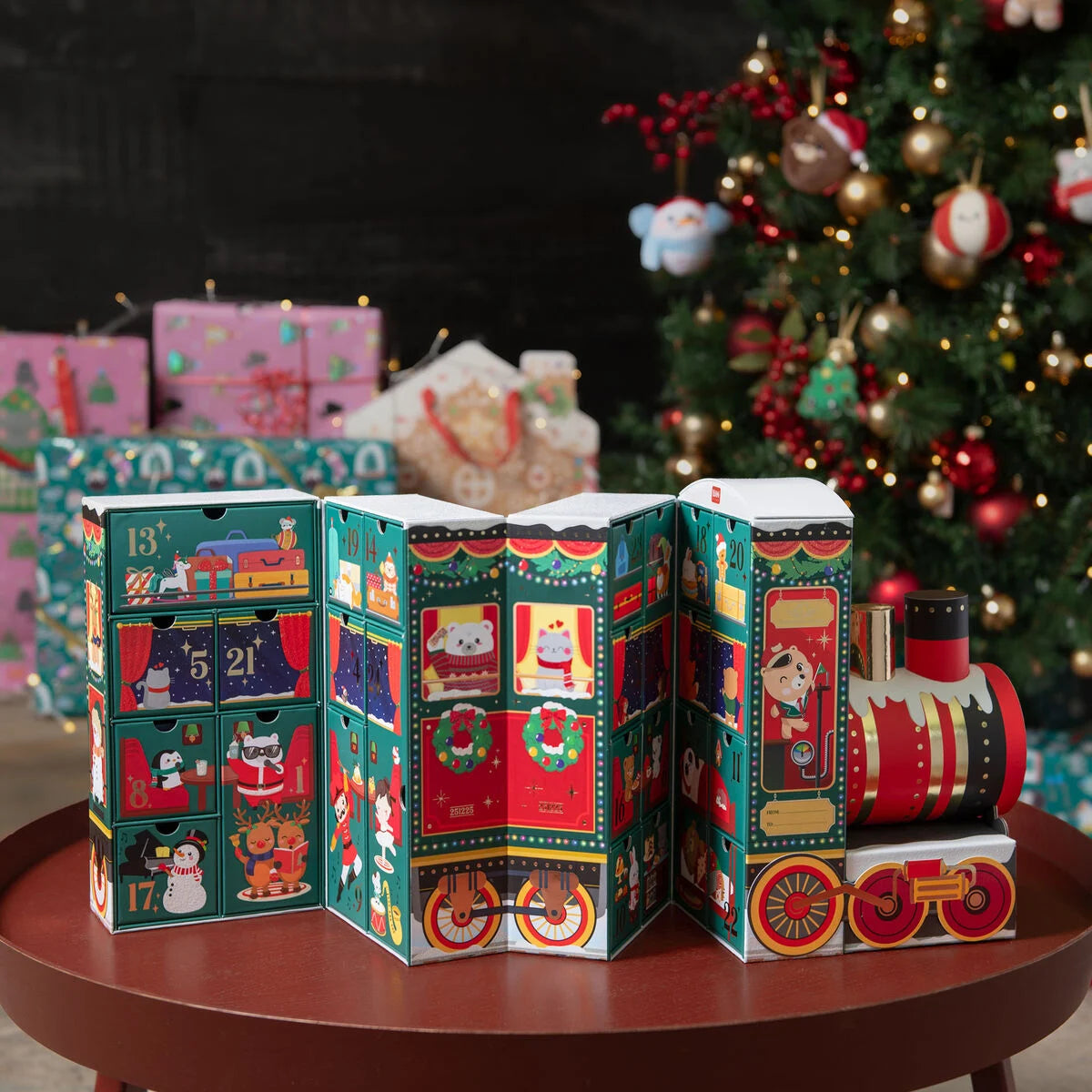 Bundle Legami: Calendario dell'avvento, Set 5 formine per biscotti, albero natale pieghevole in carta