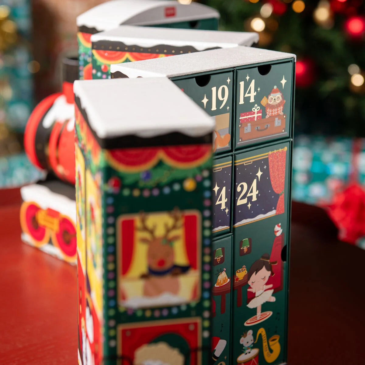 Bundle Legami: Calendario dell'avvento, Set 5 formine per biscotti, albero natale pieghevole in carta