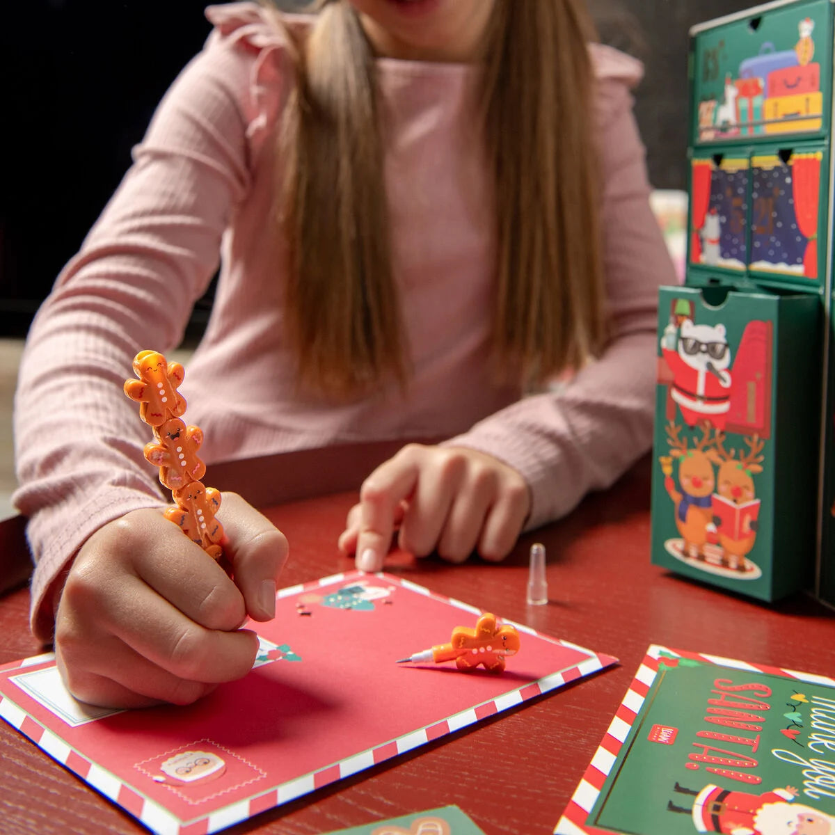 Bundle Legami: Calendario dell'avvento, Set 5 formine per biscotti, albero natale pieghevole in carta