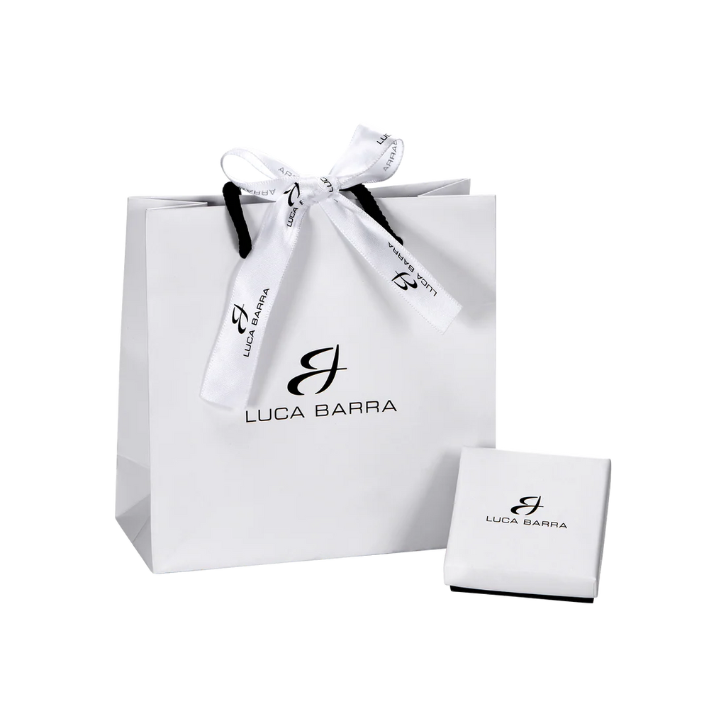 Luca Barra: Anello donna in acciaio con acchiappasogni con cristalli bianchi.