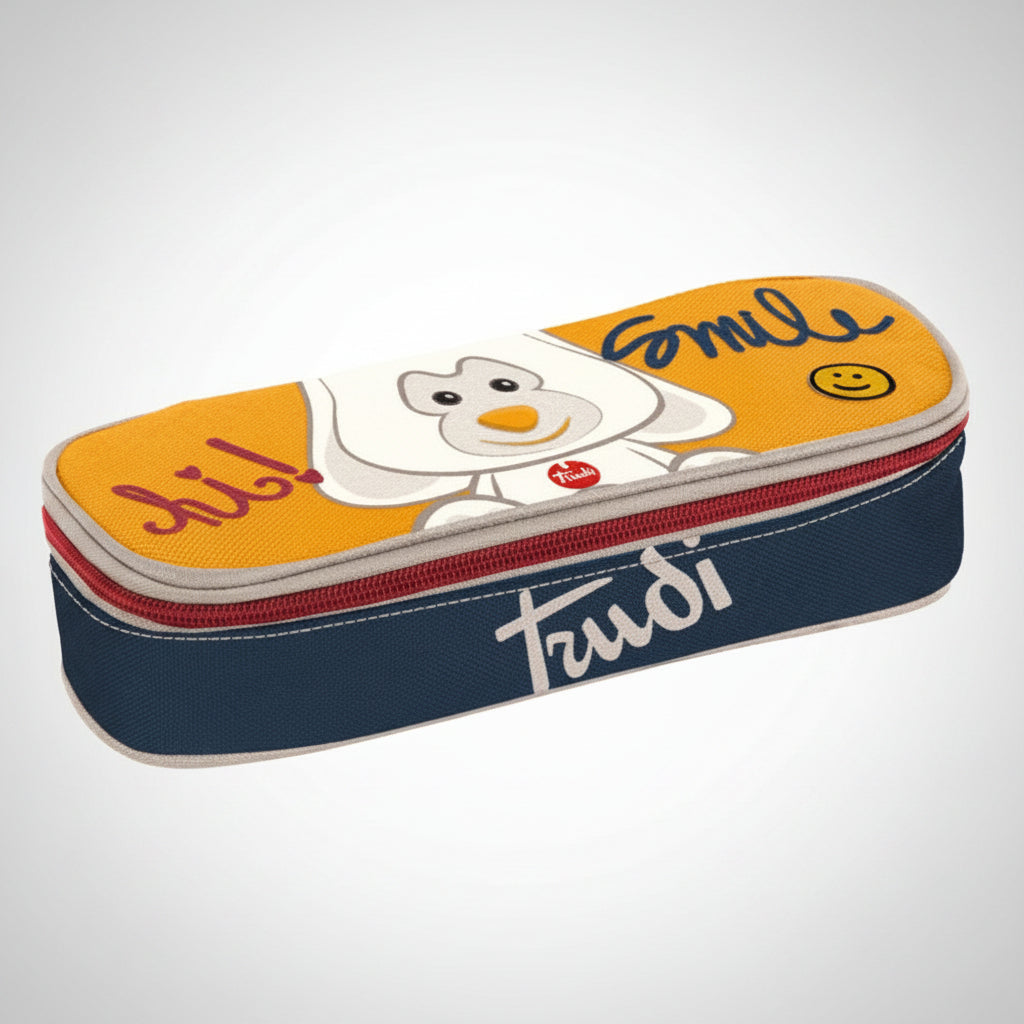 Astuccio Ovale Trudi – Orso o Coniglio, 21x12x5 cm