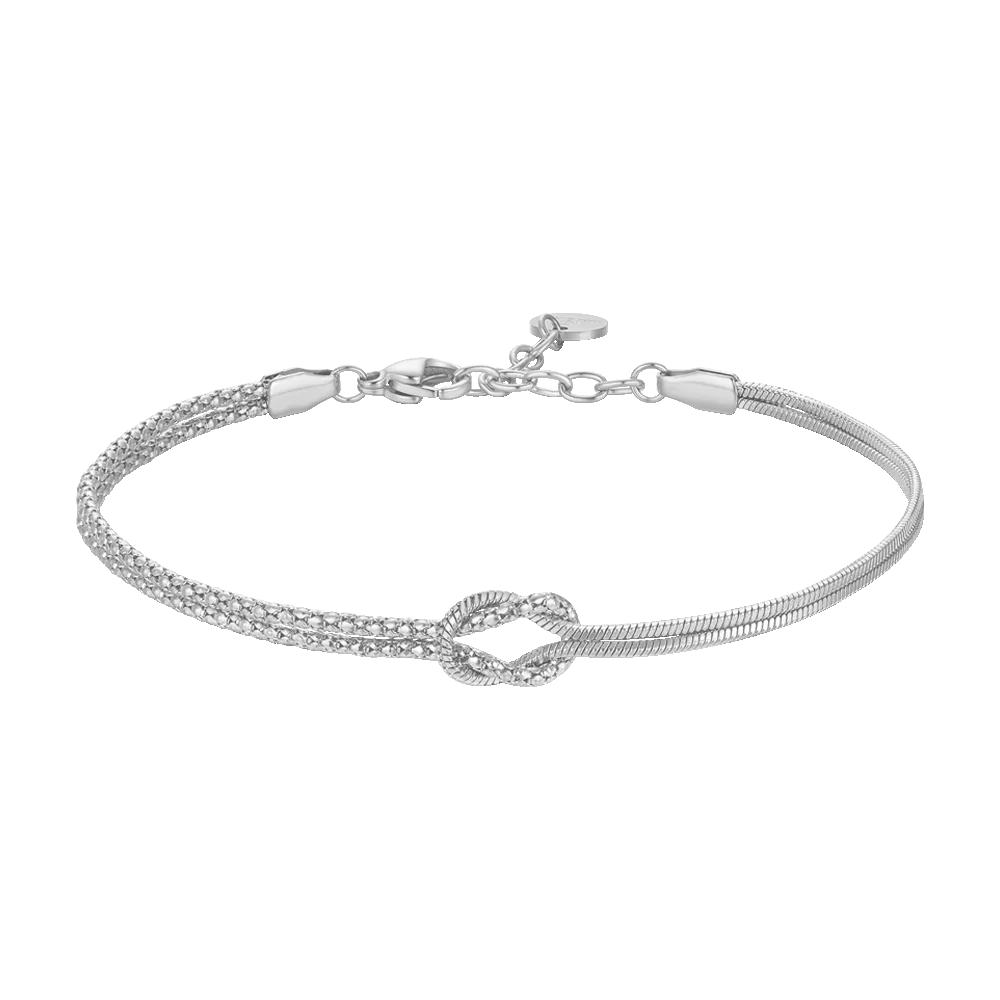 Luca Barra: bracciale uomo in acciaio con nodo