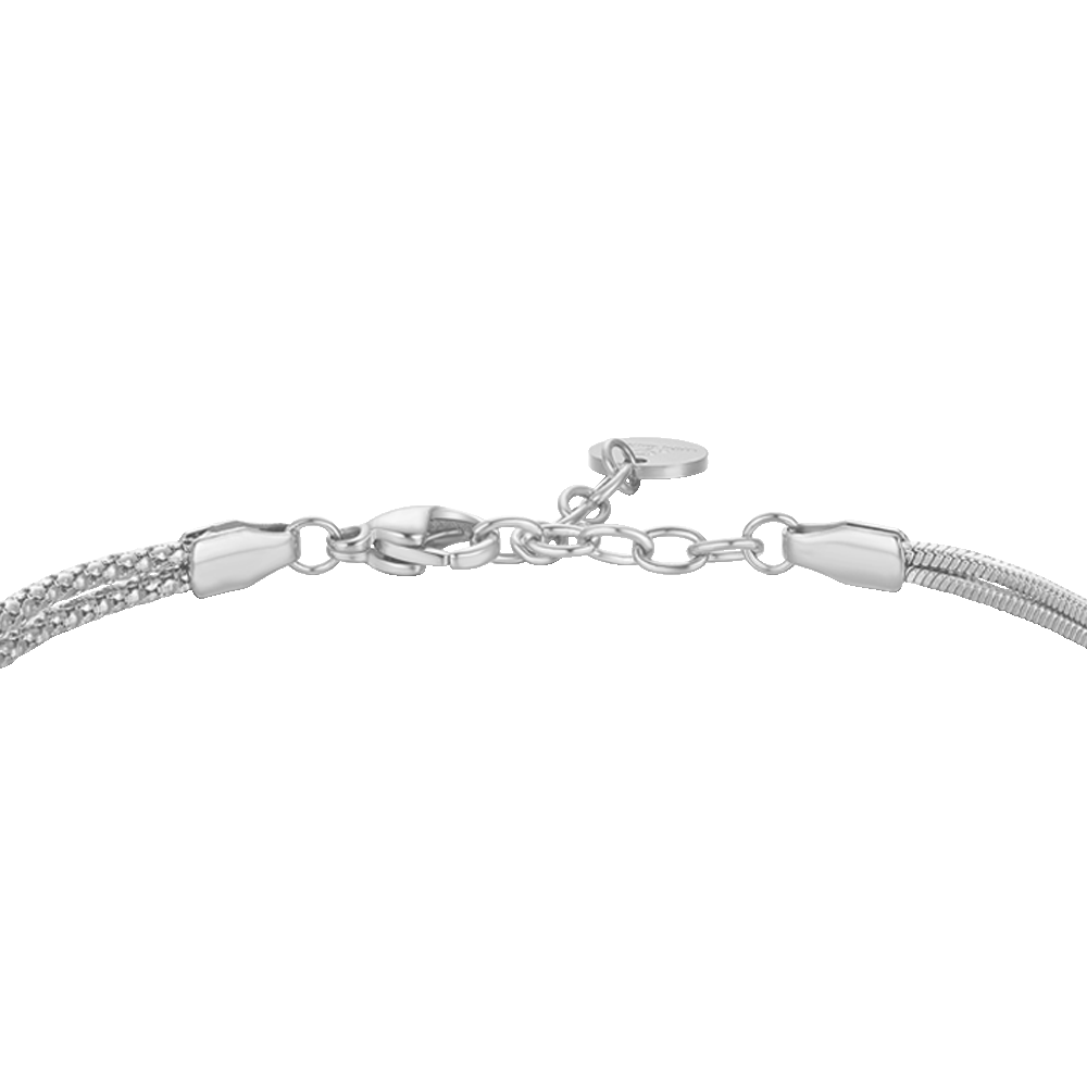 Luca Barra: bracciale uomo in acciaio con nodo