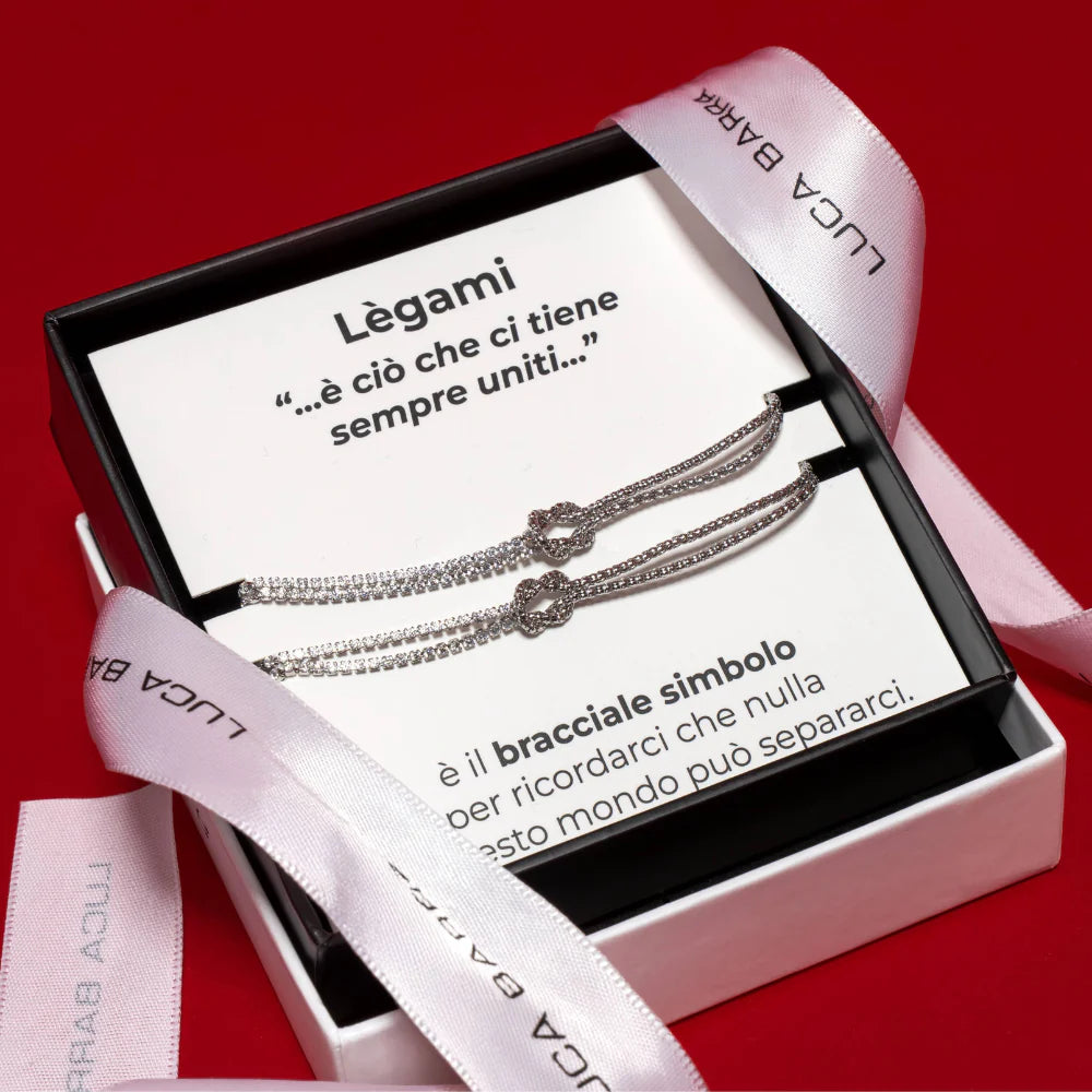 Luca Barra: Bracciale uomo in acciaio IP gold