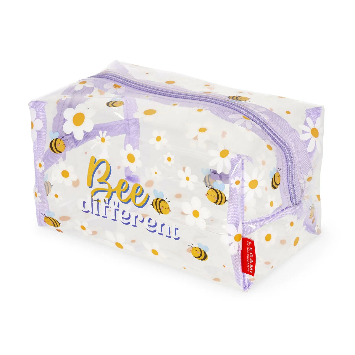 Legami Make-up Queen Bee – Trousse Porta Trucchi Capiente con Zip