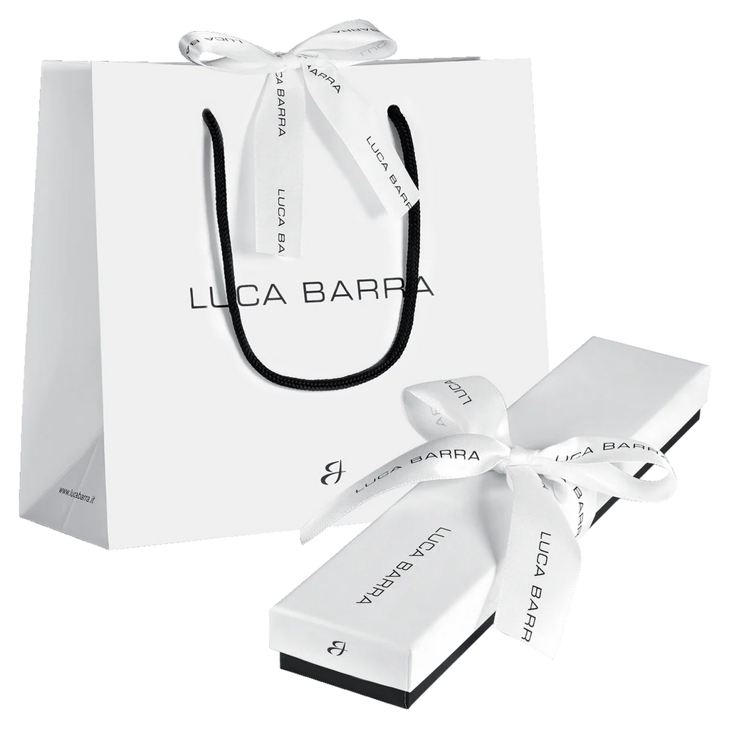 Luca Barra: Bracciale donna in acciaio con cuore e zirconi bianchi