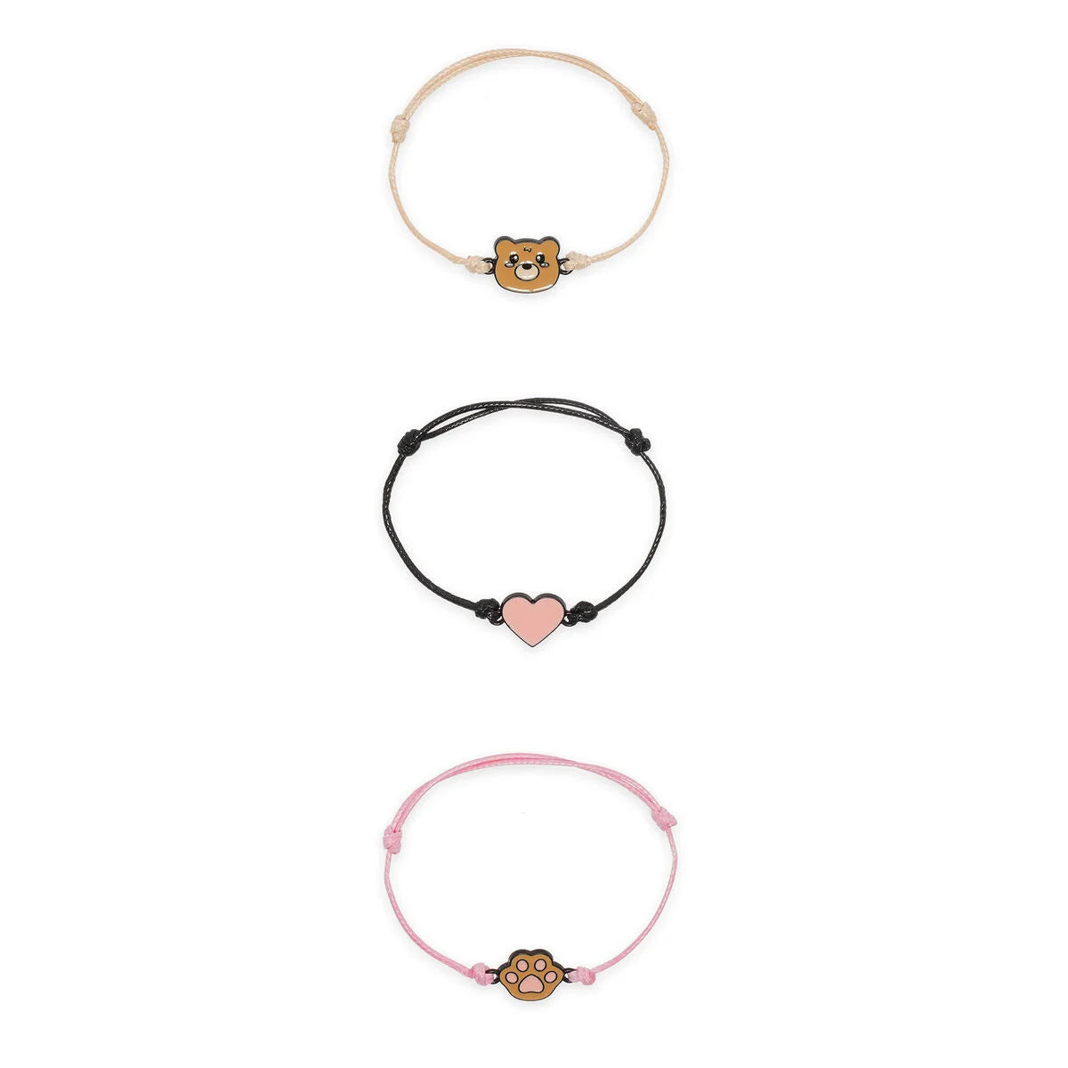 Set 3 Braccialetti Legami Better Together – Teddy Bear