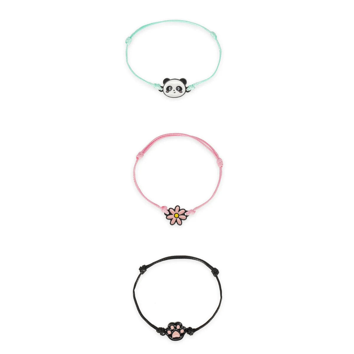 Set 3 Braccialetti Legami Better Together – Panda