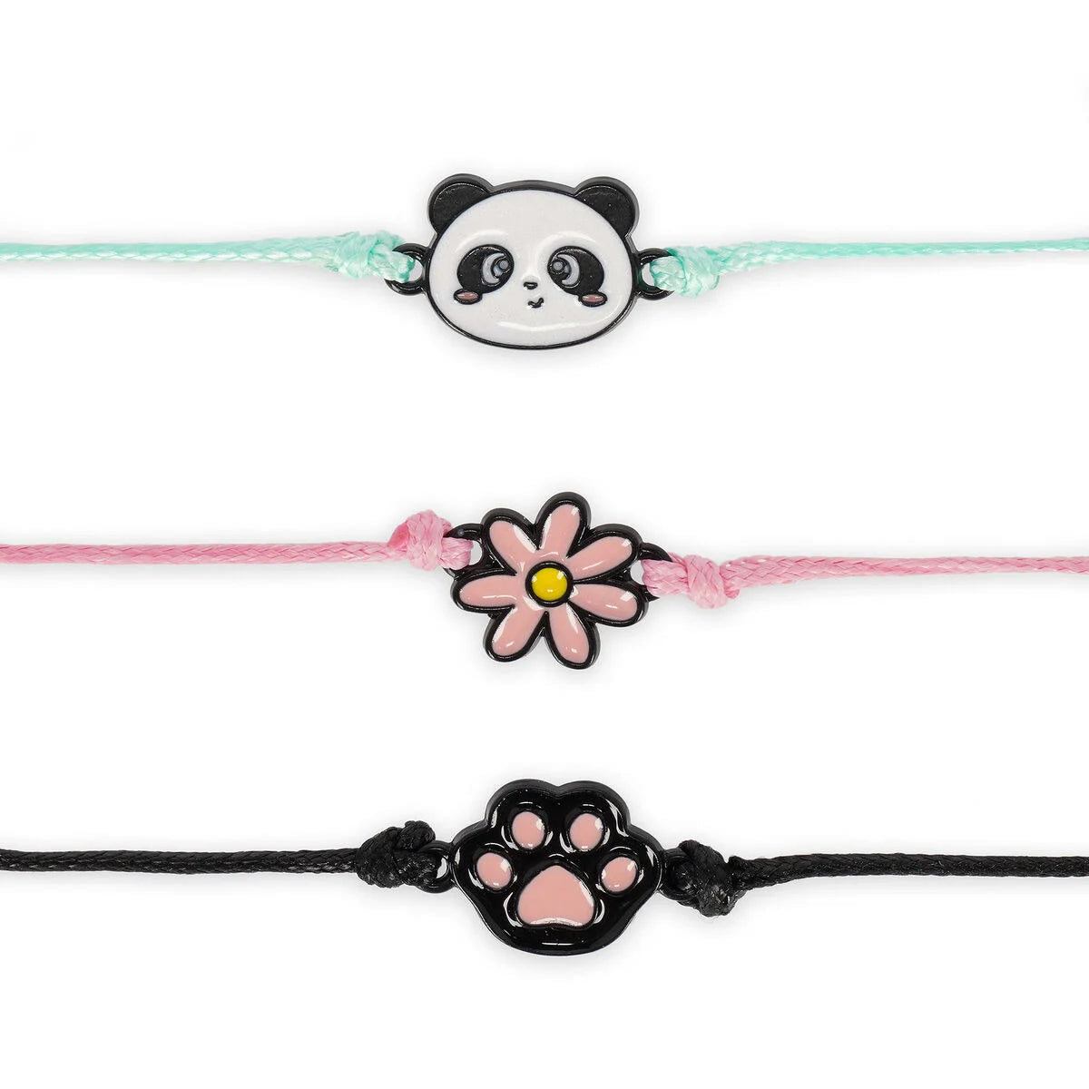 Set 3 Braccialetti Legami Better Together – Panda