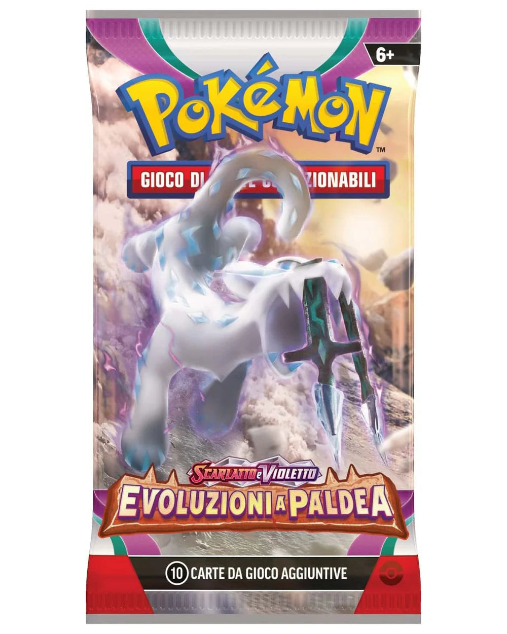 POKEMON: Bustina da 10 carte Scarlatto e Violetto - Evoluzione a Paldea