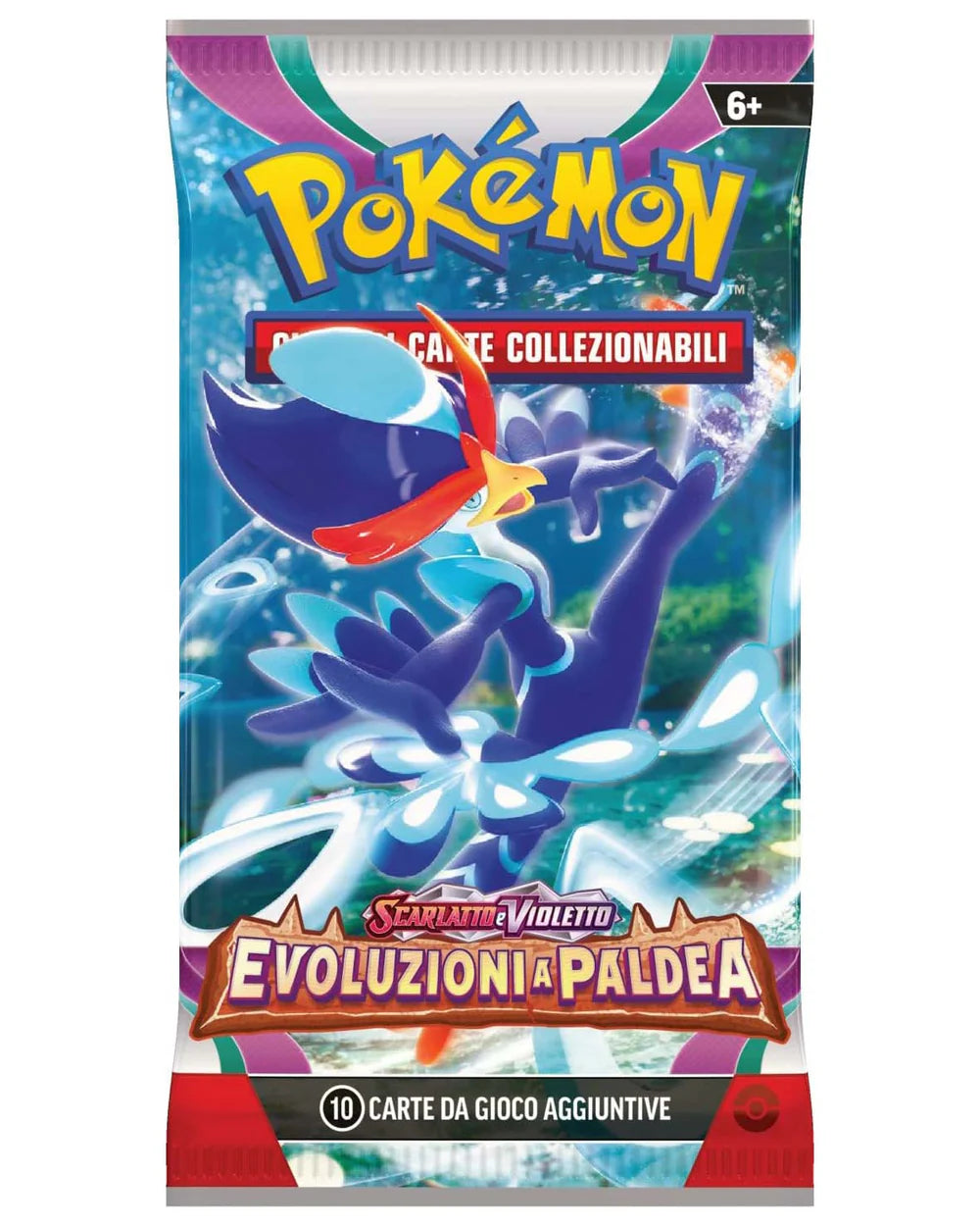 POKEMON: Bustina da 10 carte Scarlatto e Violetto - Evoluzione a Paldea