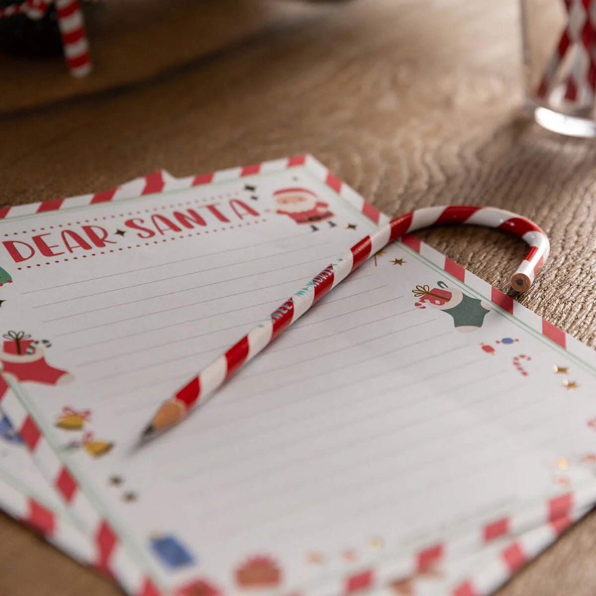 Legami: Matita a forma di Bastoncino di Zucchero Natalizio - Sweet Memories