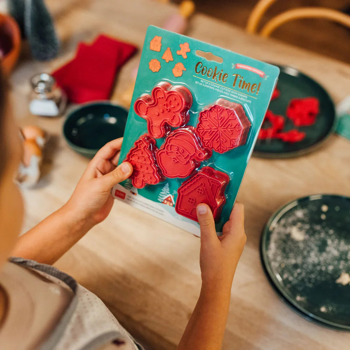 Bundle Legami: Calendario dell'avvento, Set 5 formine per biscotti, albero natale pieghevole in carta