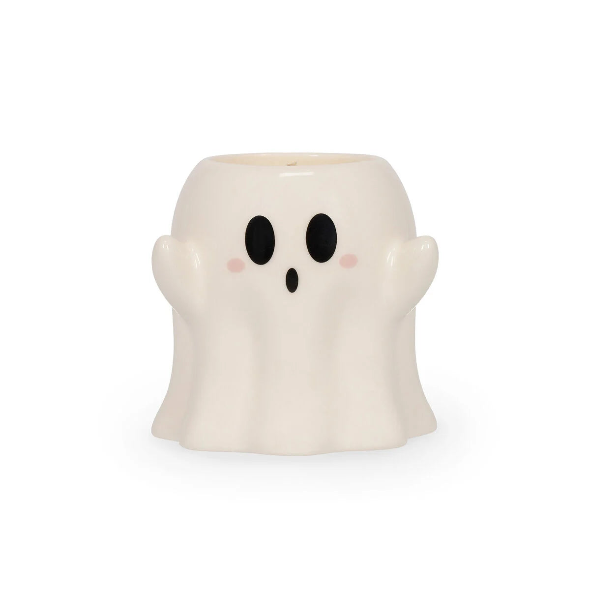 Legami Halloween Candela Profumata Ghost – Vasetto in Ceramica Ambra 40h