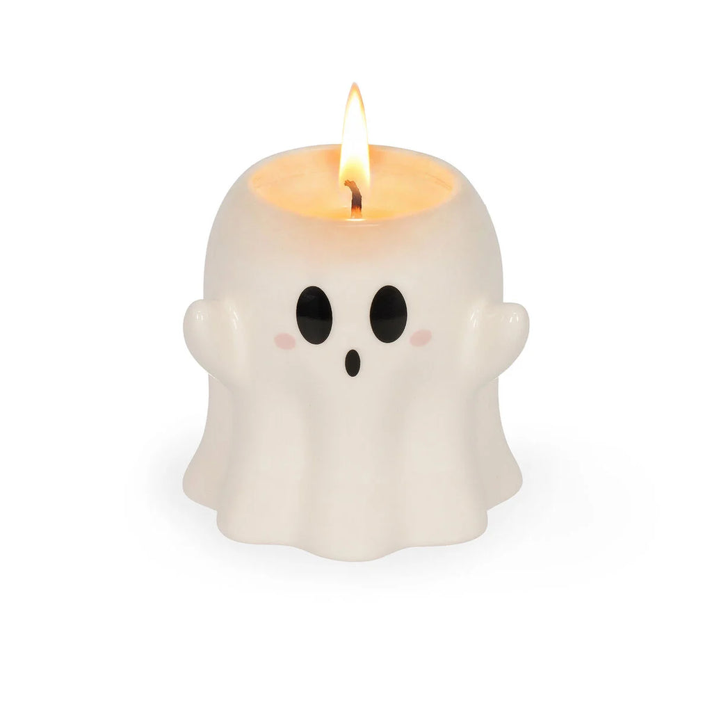 Legami Halloween Candela Profumata Ghost – Vasetto in Ceramica Ambra 40h
