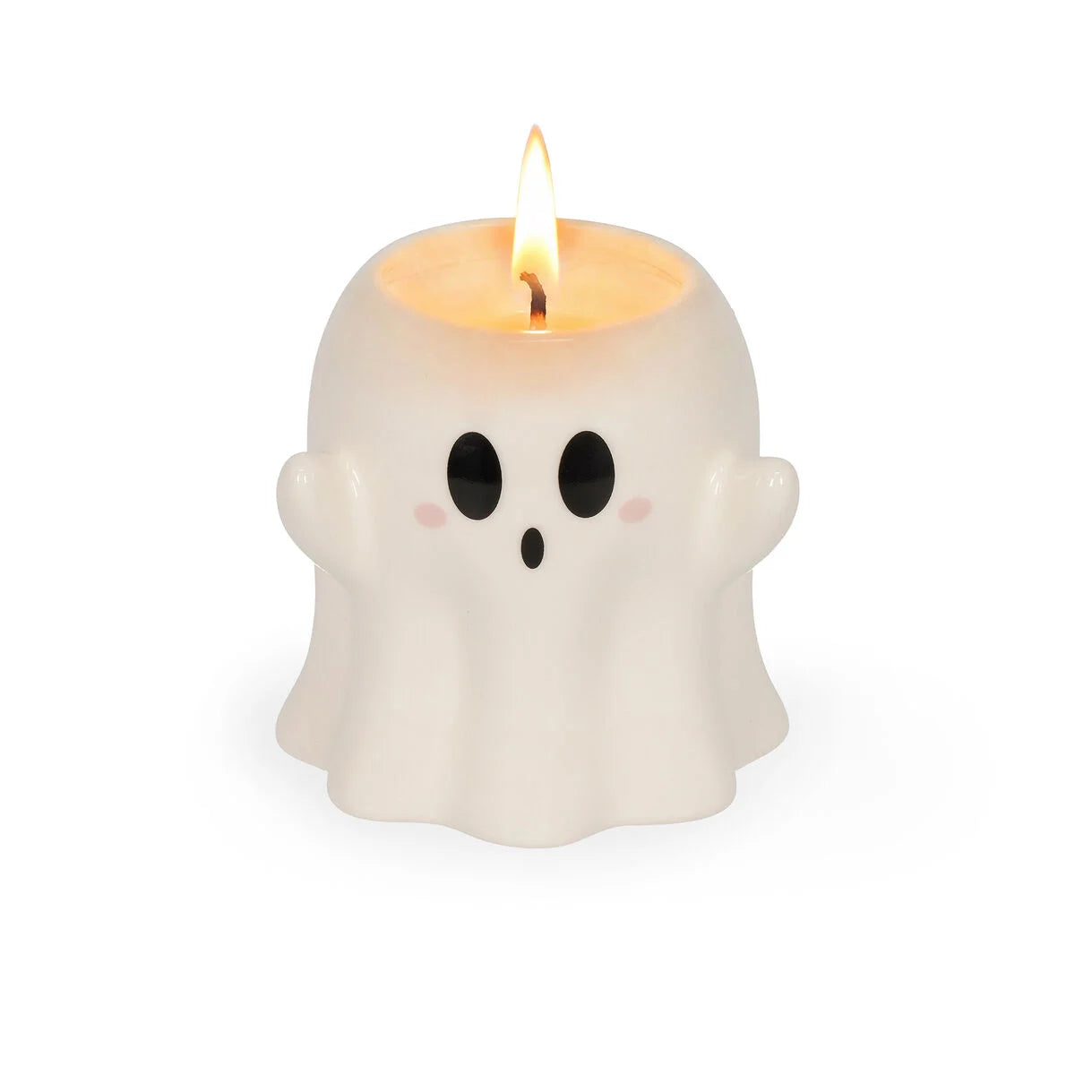 Legami Halloween Candela Profumata Ghost – Vasetto in Ceramica Ambra 40h