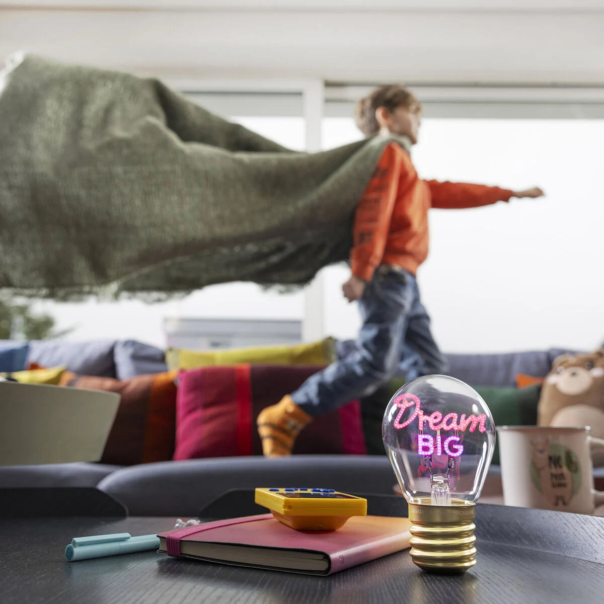 Legami: Lampada Decorativa da Tavolo a Forma di Lampadina - Bulb Fiction