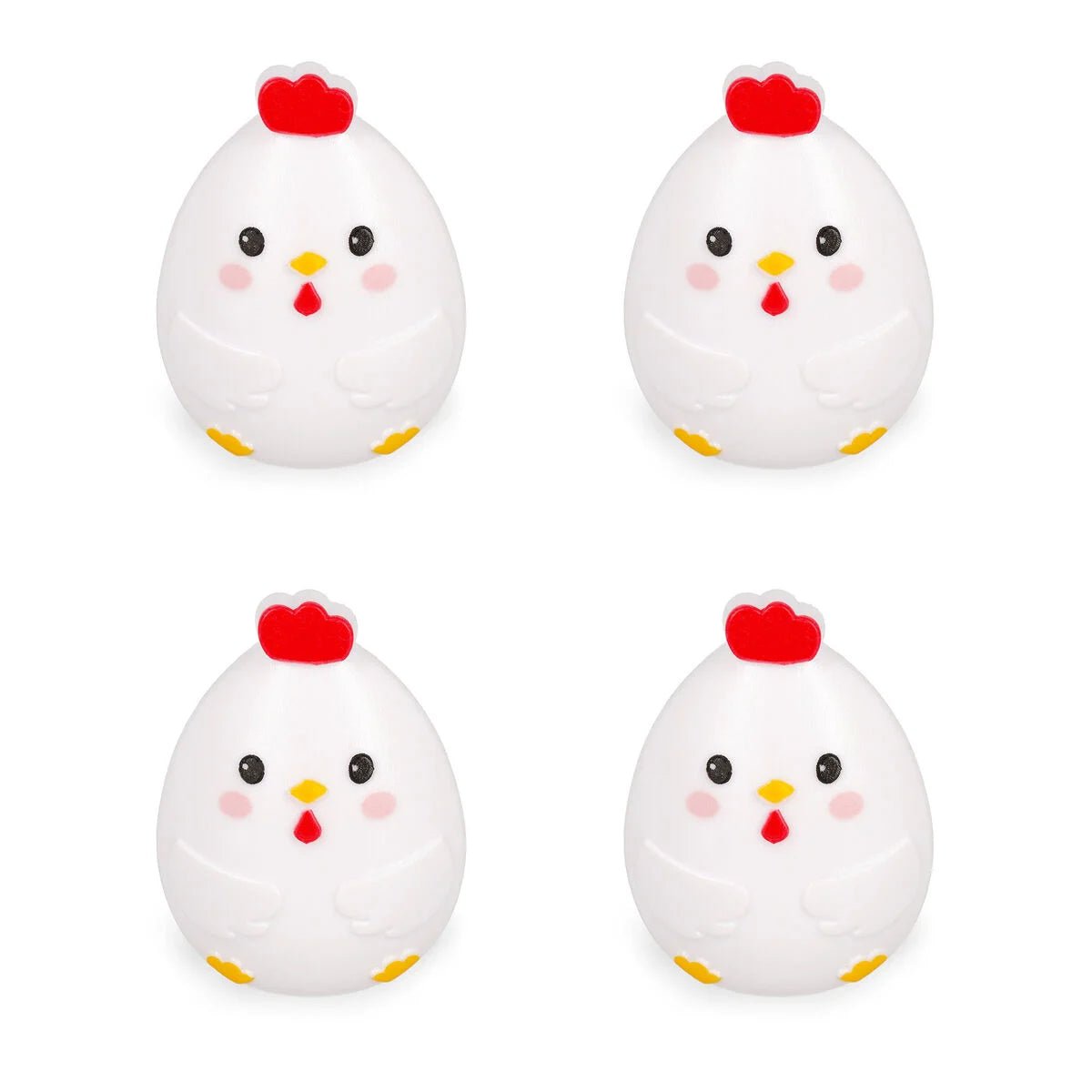 Legami: Set di 4 Clip Chiudi Pacco - Hen - Bag Clips