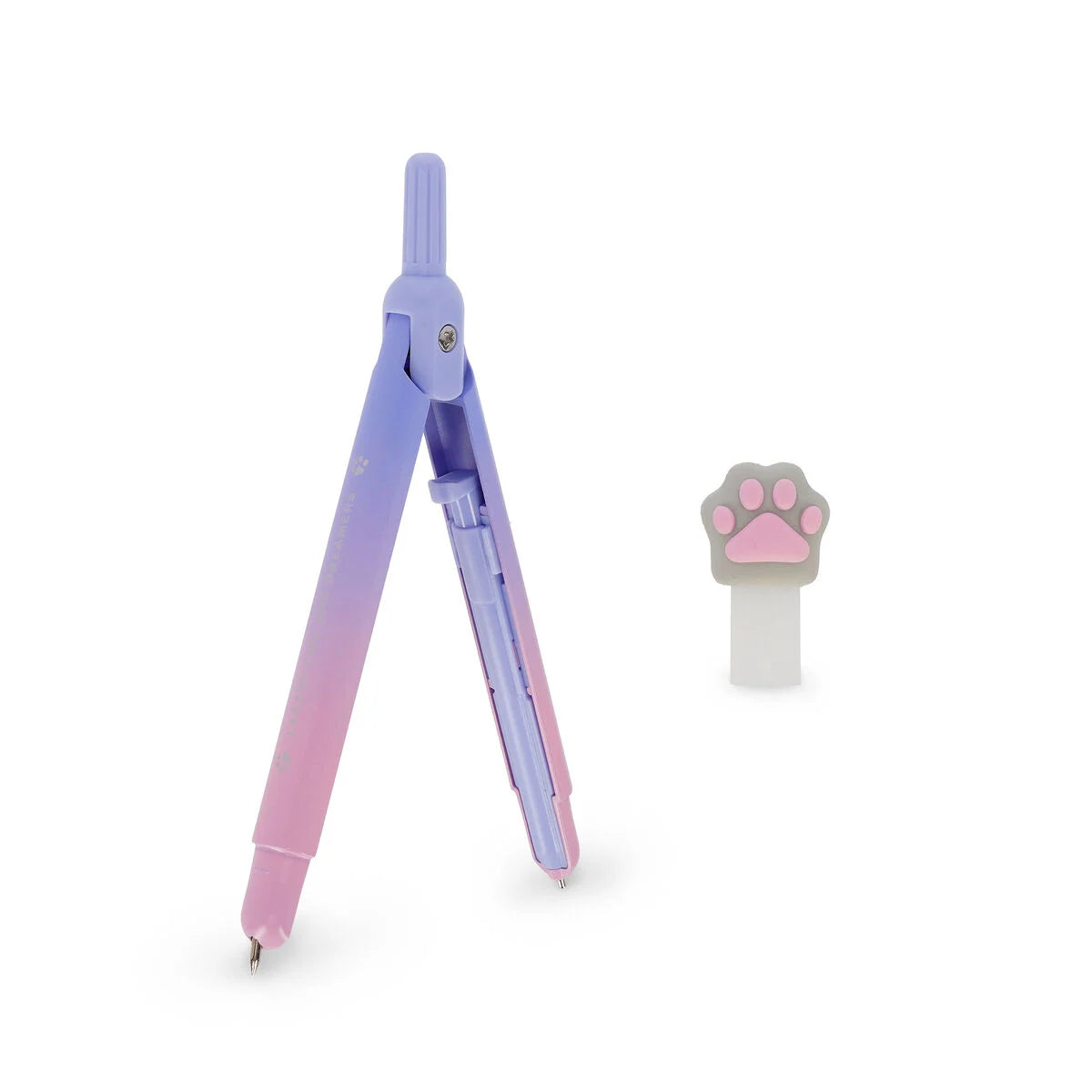 Compasso con Mina Automatica Legami Meow | 10 Mine 0,5mm 2B Incluse
