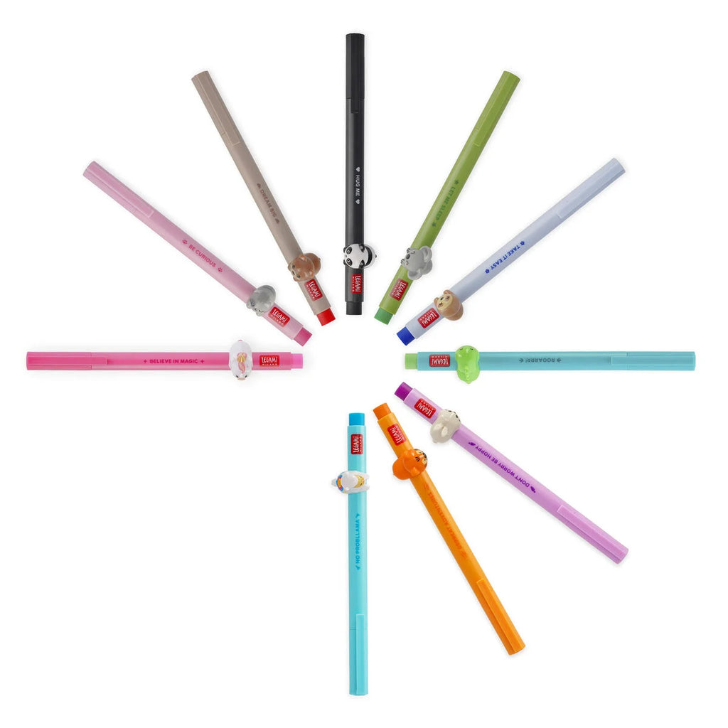 Legami: Penna Gel con Animaletto Decorativo - Lovely Friends