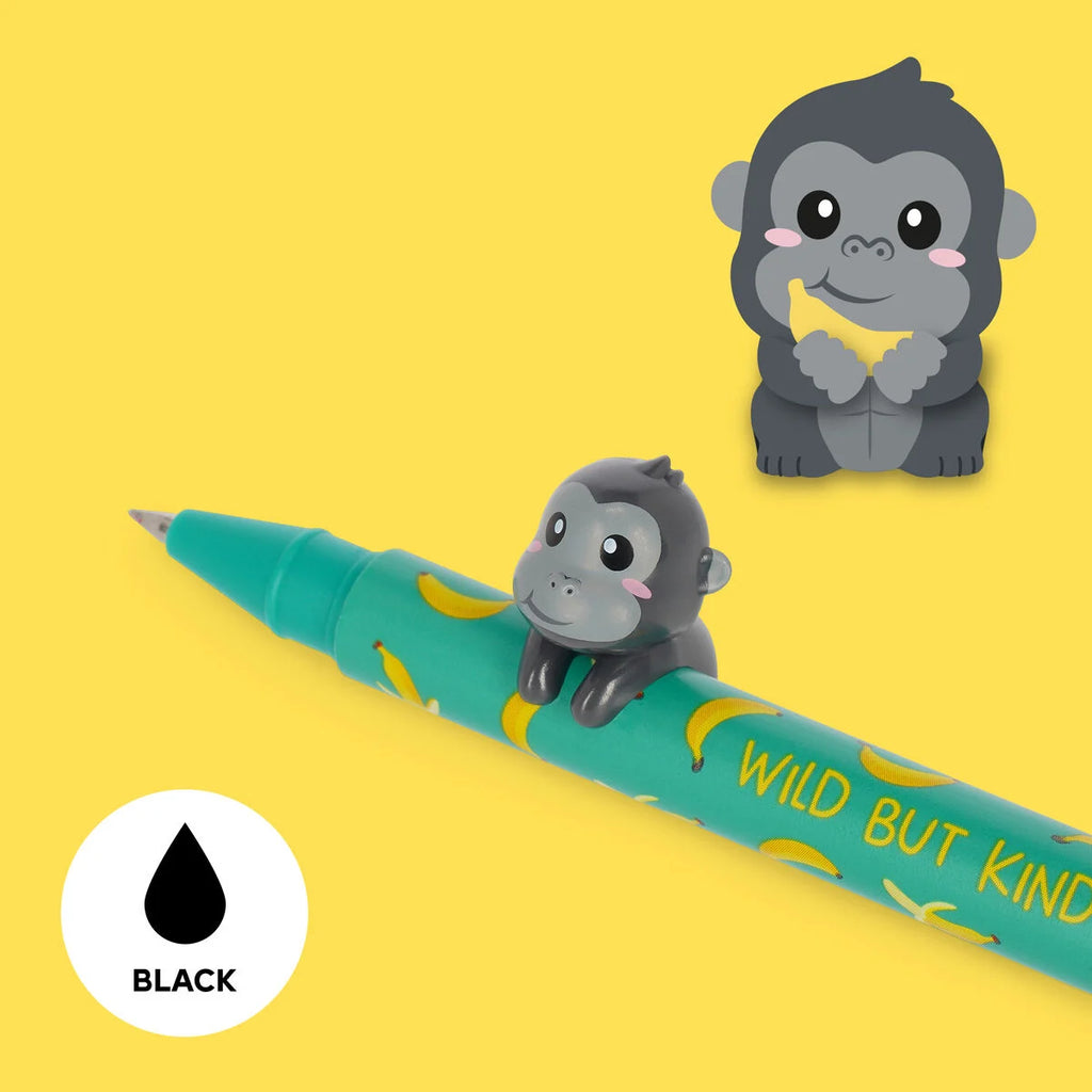 Penna Gel Legami Lovely Friends con Animaletto Decorativo