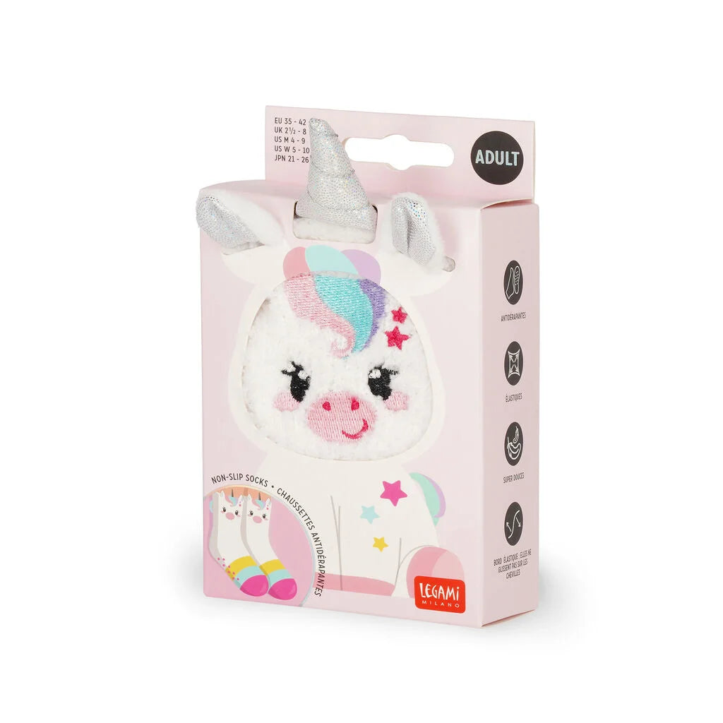 Legami - Calzini Antiscivolo per Adulti Unicorn 35-42 - It’s a Match!