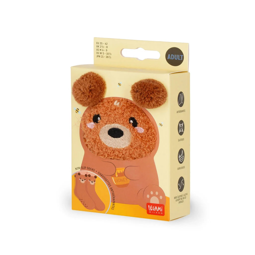 Legami - Calzini Antiscivolo per Adulti Teddy Bear 35-42 - It’s a Match!
