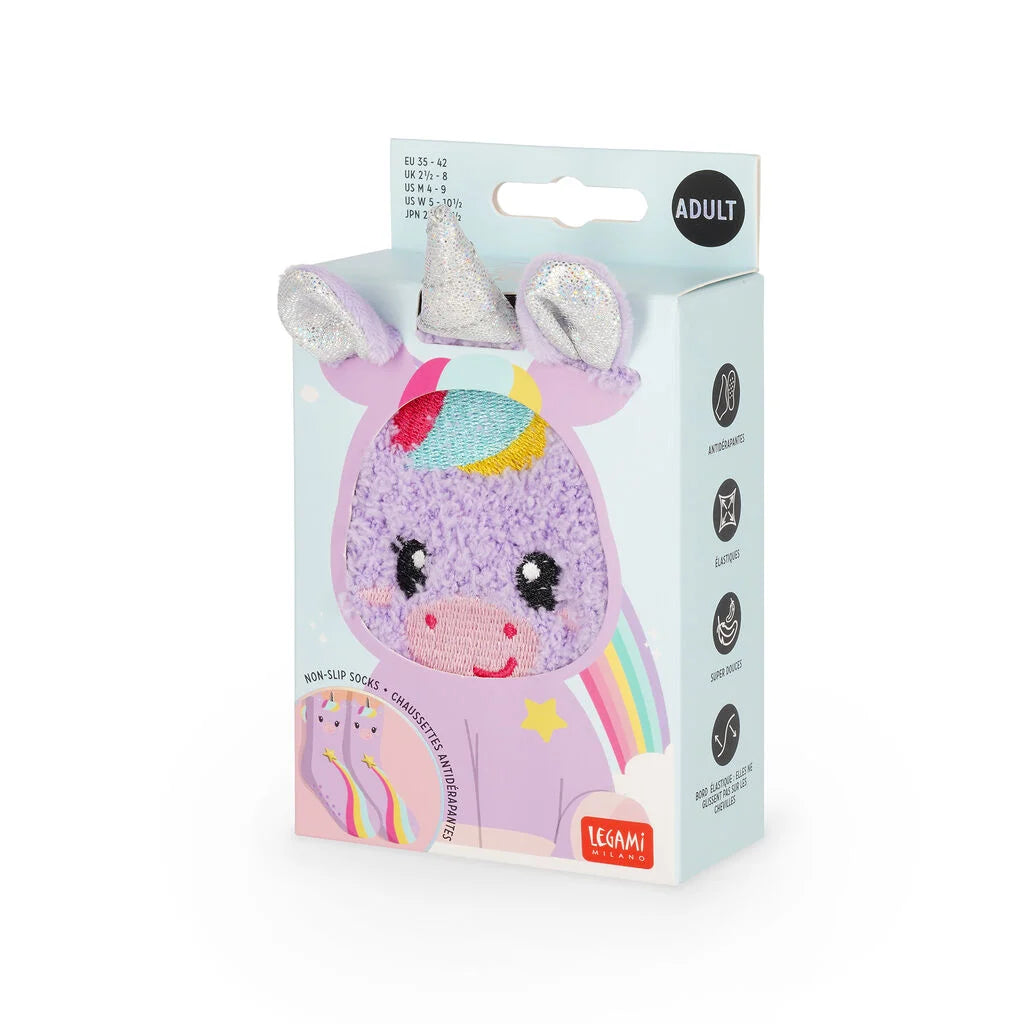 Legami - Calzini Antiscivolo per Adulti Unicorn 35-42 - It’s a Match!